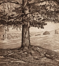 LUIGI LICIONI (1900-1988) PENCIL SIGNED ETCHINGS (2)