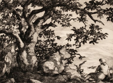 SAMUEL THAL (1903-1964) PENCIL SIGNED AAA LITHOGRAPH