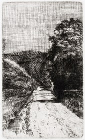 FRANK STACK (BORN 1937) PENCIL SIGNED ETCHINGS (5)