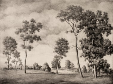 AARON BOHROD (1907-1992) PENCIL SIGNED AAA PRINTS (4)