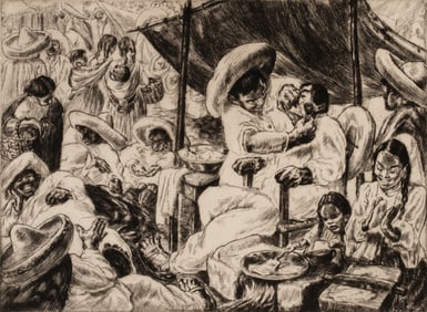IRWIN HOFFMAN (1901-1989) PENCIL SIGNED ETCHINGS (4)