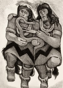 JEAN CHARLOT (1898-1979) PENCIL SIGNED AAA LITHOS (3)