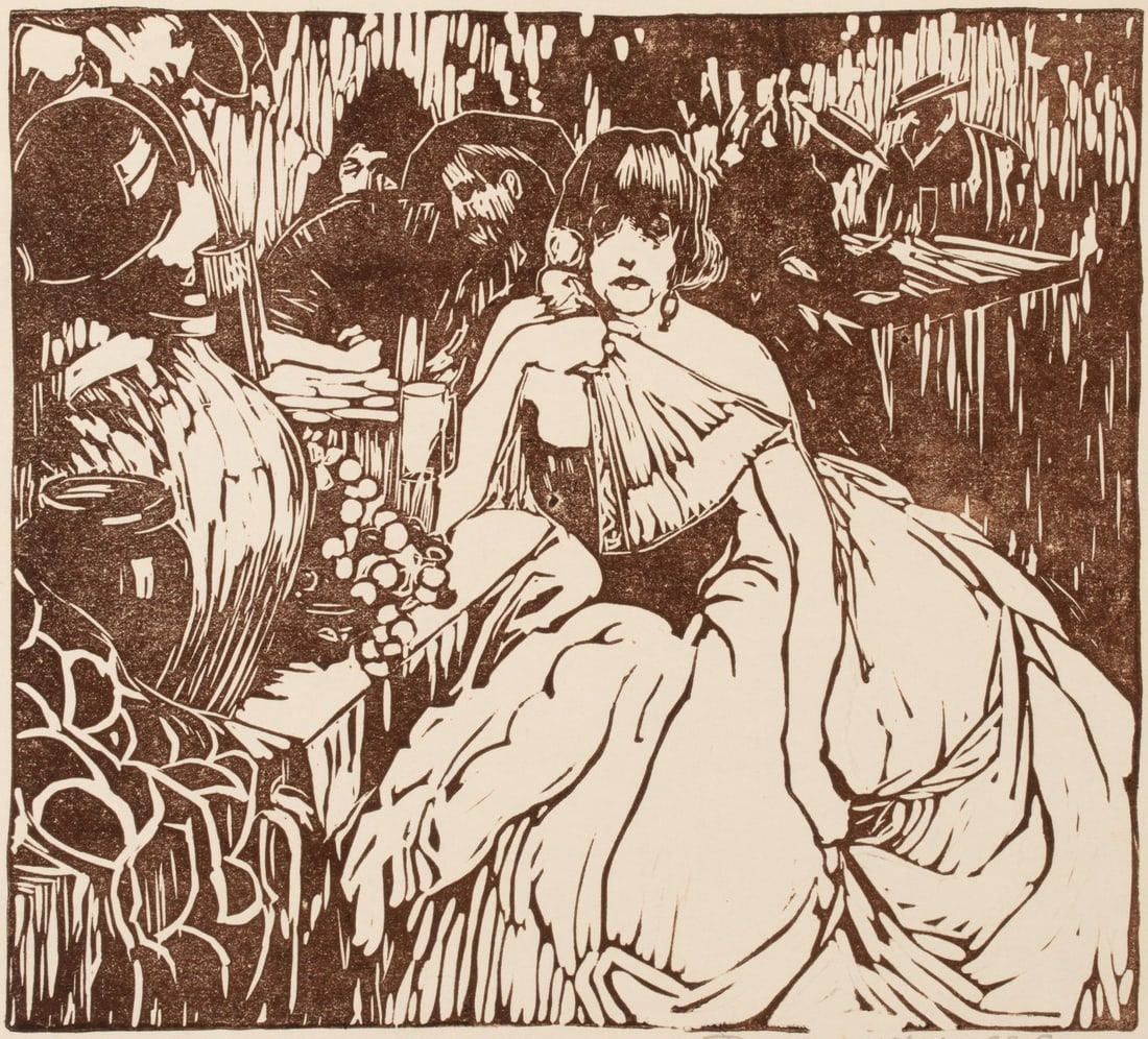 DANIEL MacMORRIS (1893-1981) PENCIL SIGNED WOODCUTS x3 (1 of 18)