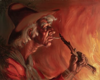 LENNON BANDEL (1906-2004) OIL ON CANVAS BOARD