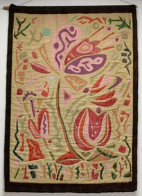 BLANCHE CARSTENSON (1907-2002) EXHIBITED TEXTILE