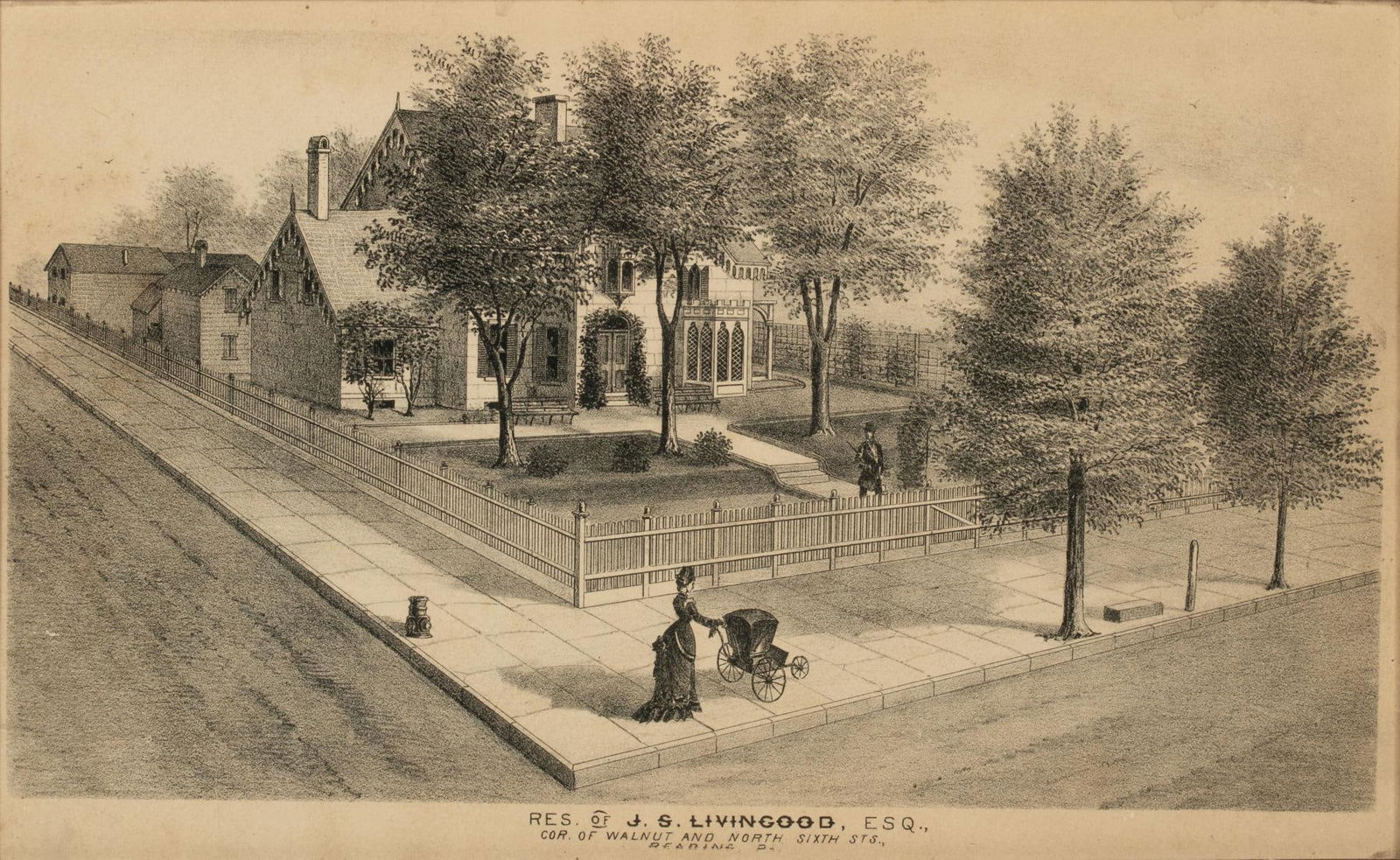 SEVEN 19TH CENTURY ENGRAVINGS AND LITHOGRAPHS (1 of 20)