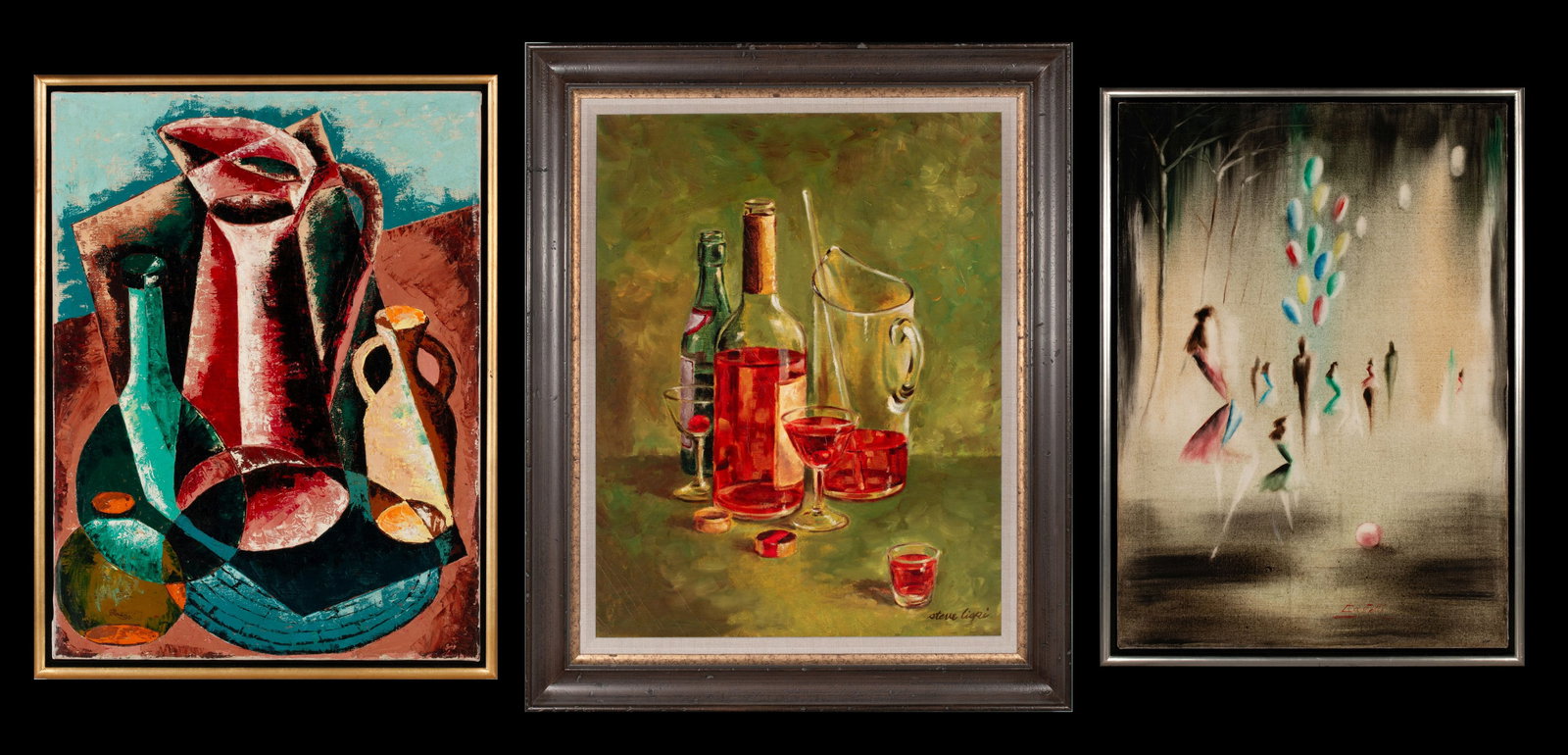 THREE ORIGINAL 20TH CENTURY WORKS INCLUDING STEVE LISPI (1 of 20)