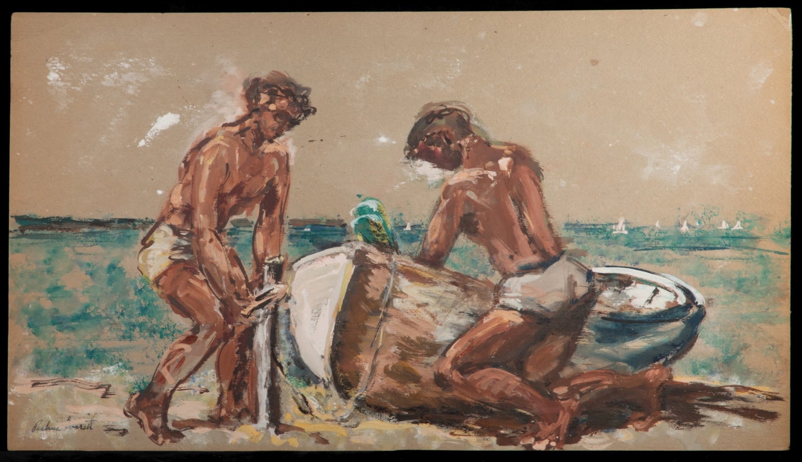 PAULINA EVERITT (1905-1996) 10 ORIGINAL WORKS ON PAPER (1 of 18)