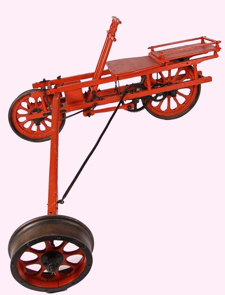 THREEWHEELED R.I. RAILROAD HANDCAR VELOCIPEDE