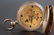 CIRCA 1871 COIN SILVER POCKET WATCH MARKED C.B & Q - 8