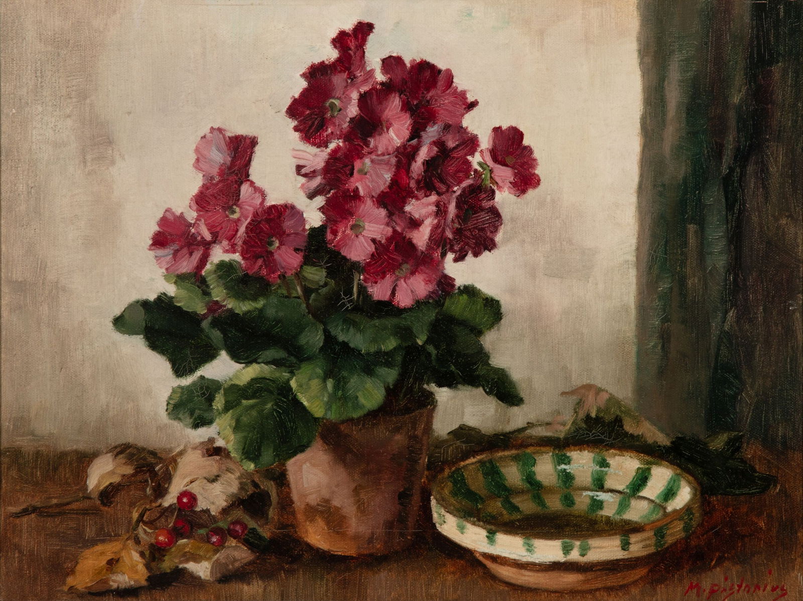 MAX PISTORIUS (1894-1960) OIL ON CANVAS (1 of 10)