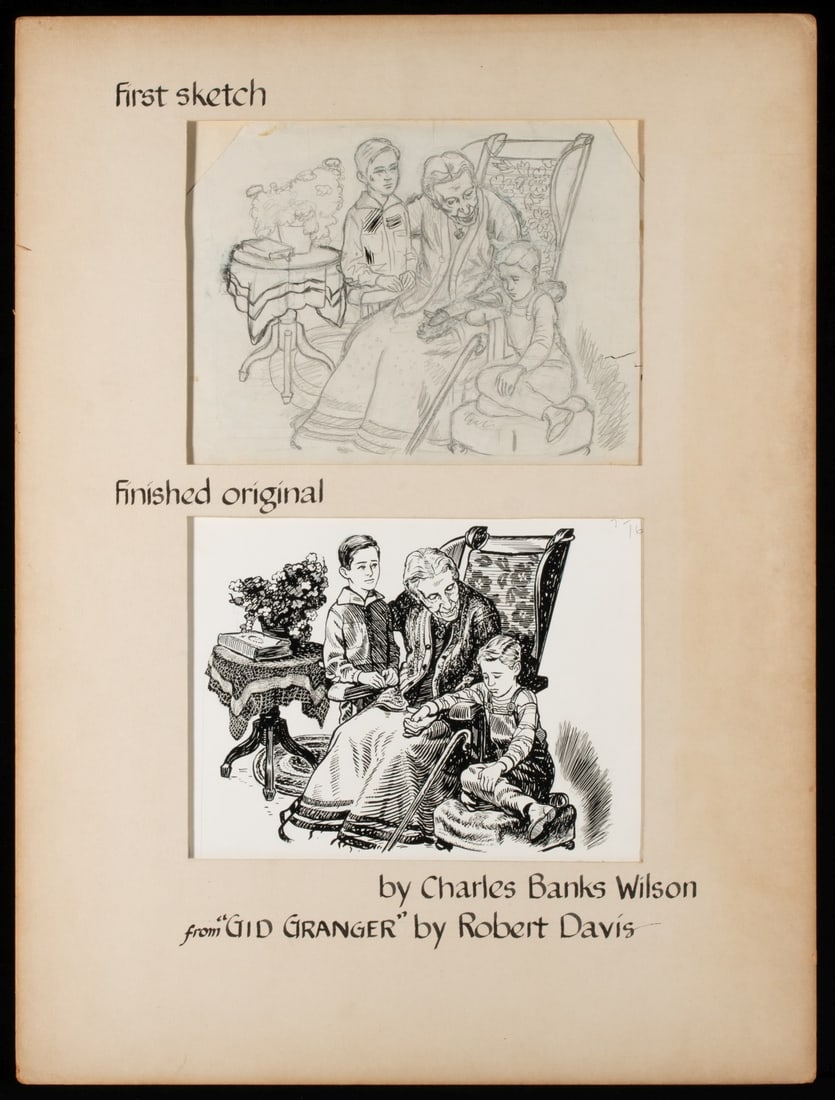 CHARLES BANKS WILSON (1918-2013) ILLUSTRATIONS (1 of 16)