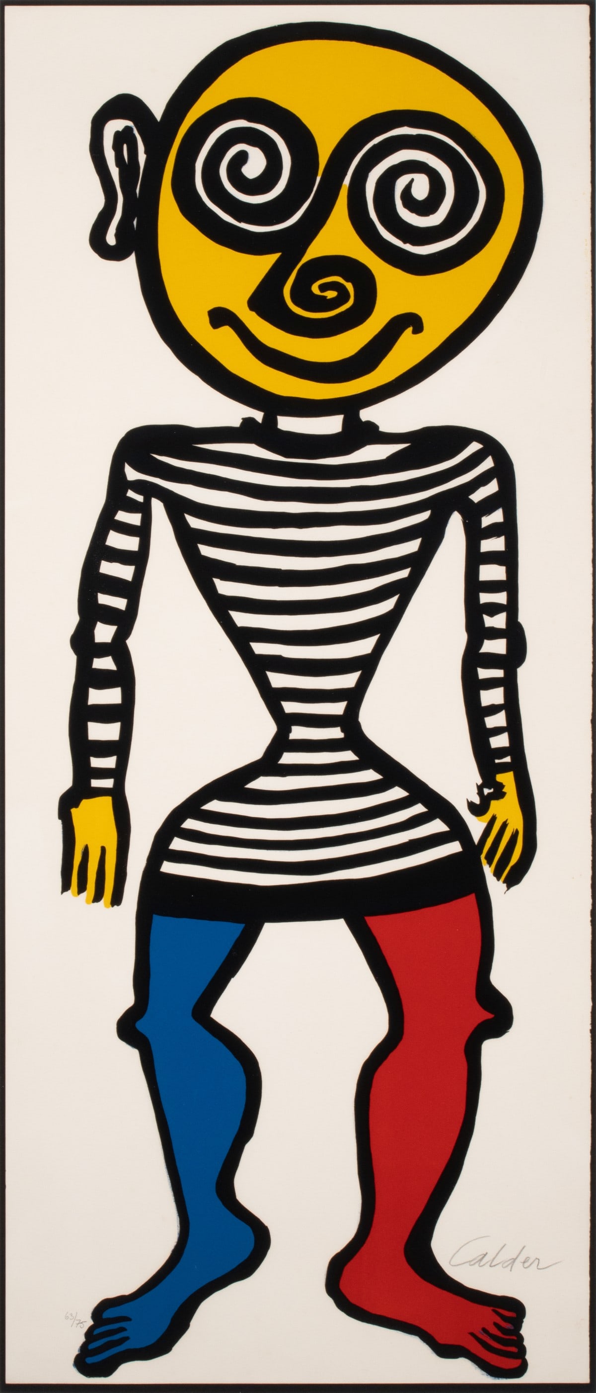 ALEXANDER CALDER (1898-1976) PENCIL SIGNED LITHOGRAPH (1 of 15)