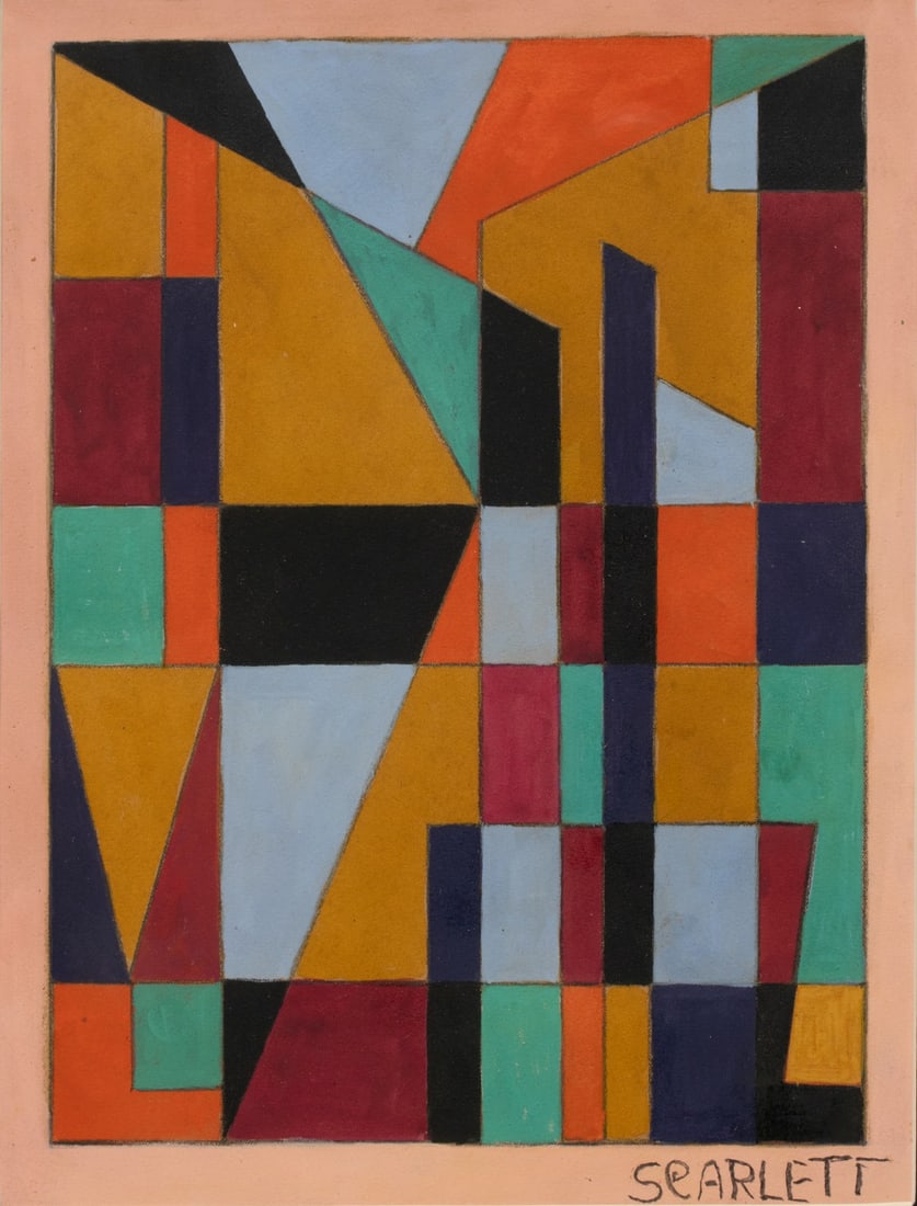 ROLPH SCARLETT (1889-1984) OIL ON ARTIST'S BOARD (1 of 11)