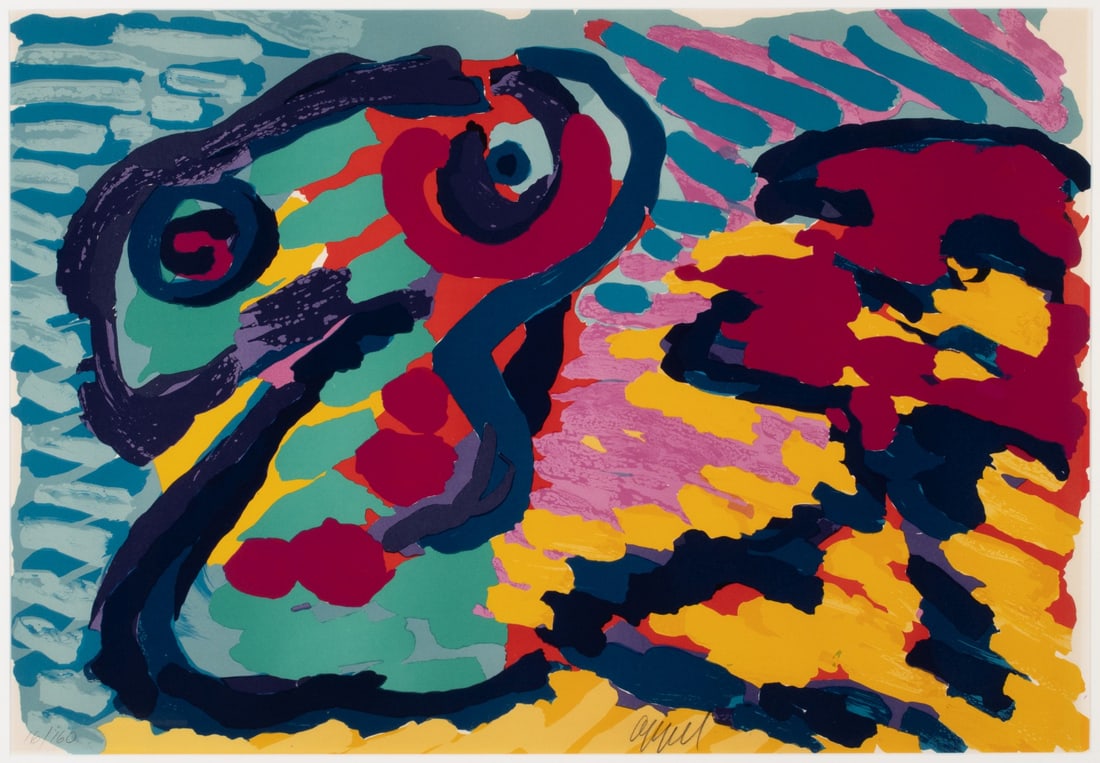 KAREL APPEL (1921-2006) PENCIL SIGNED LITHOGRAPH (1 of 10)