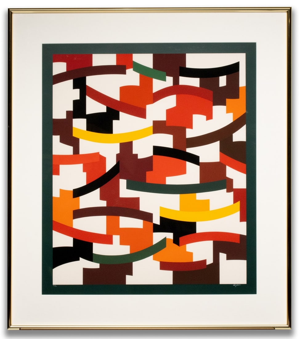 YAACOV AGAM (Born 1928) ARTIST'S PROOF SERIGRAPH (1 of 10)