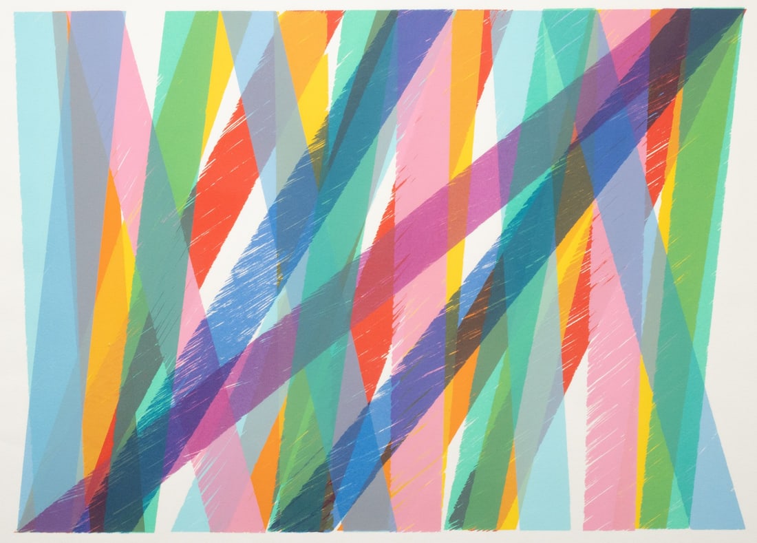 PIERO DORAZIO (1927-2005) PENCIL SIGNED SERIGRAPH (1 of 11)