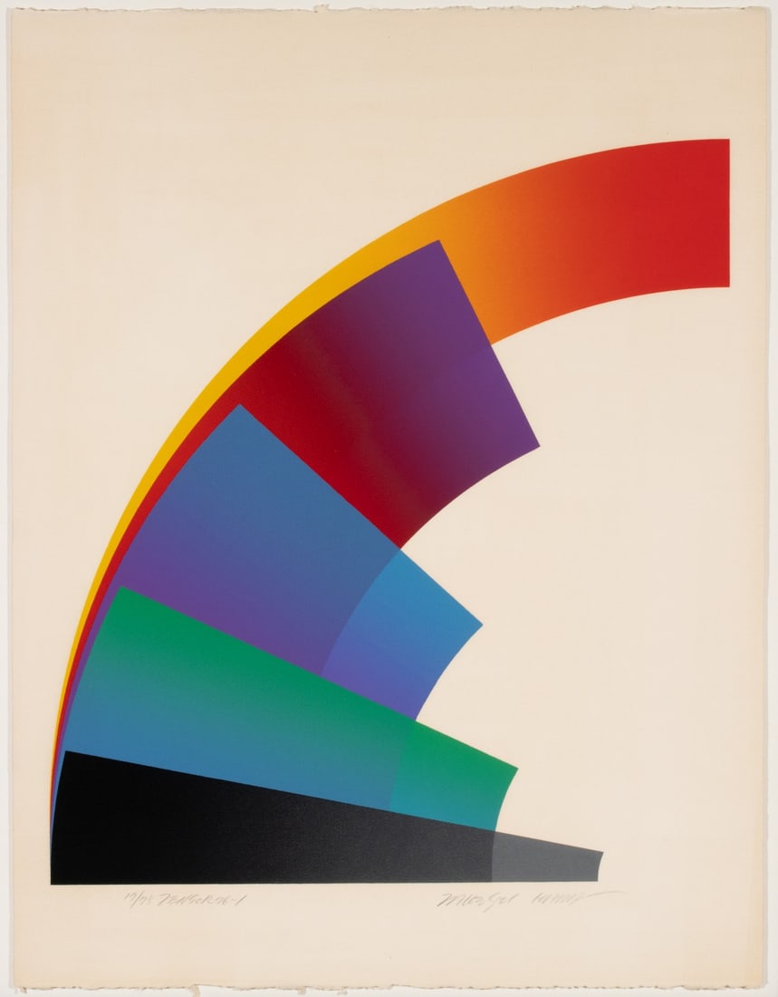 TAKESHI HARA (1942) PENCIL SIGNED SERIGRAPH (1 of 11)