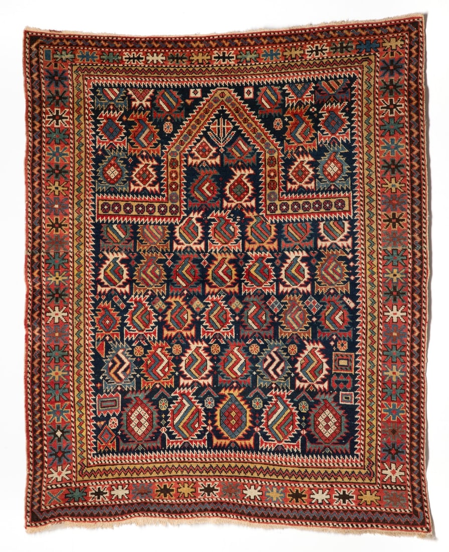FINE MARASALI PRAYER RUG, THIRD QUARTER OF THE 19TH C. (1 of 16)