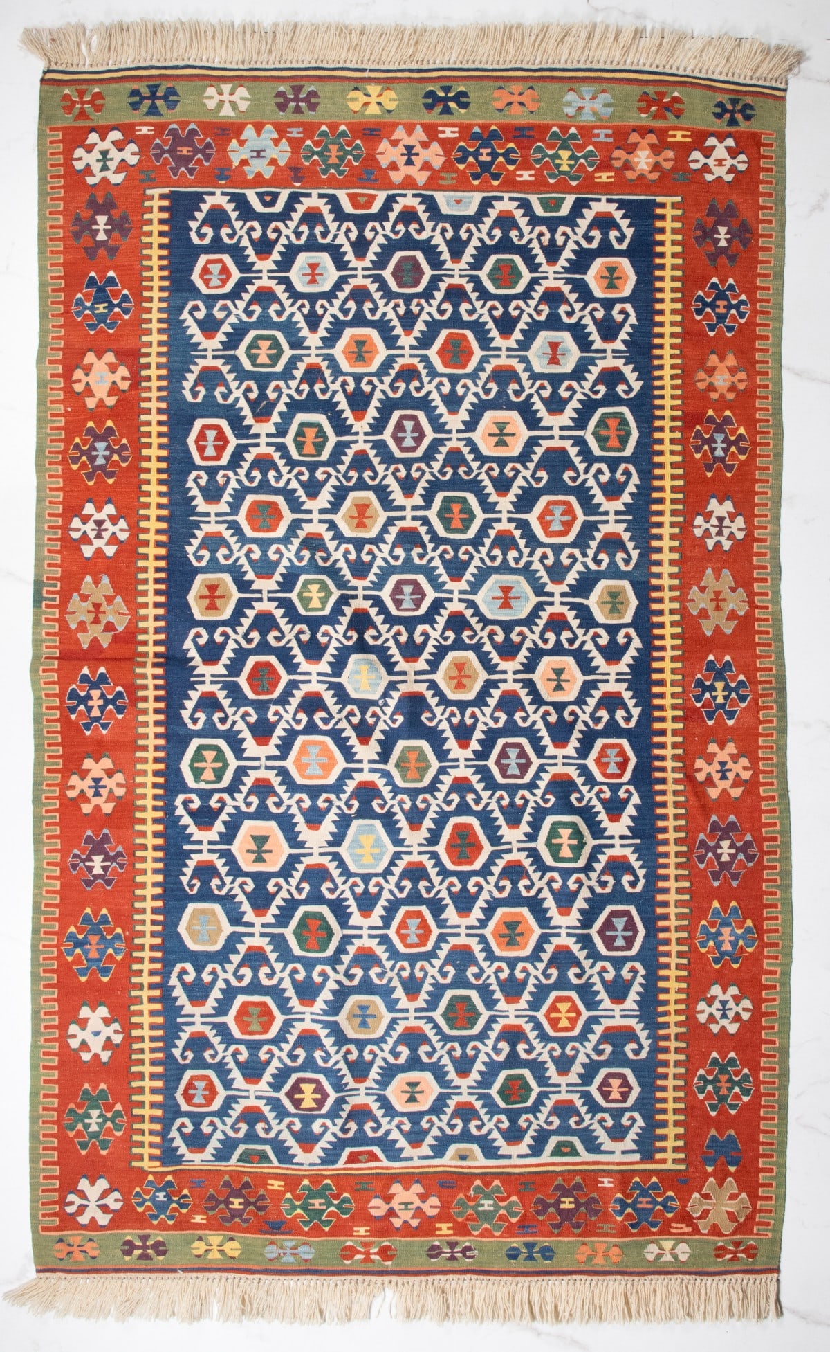 A MODERN TURKISH KILIM, CENTRAL TURKIYE (1 of 17)