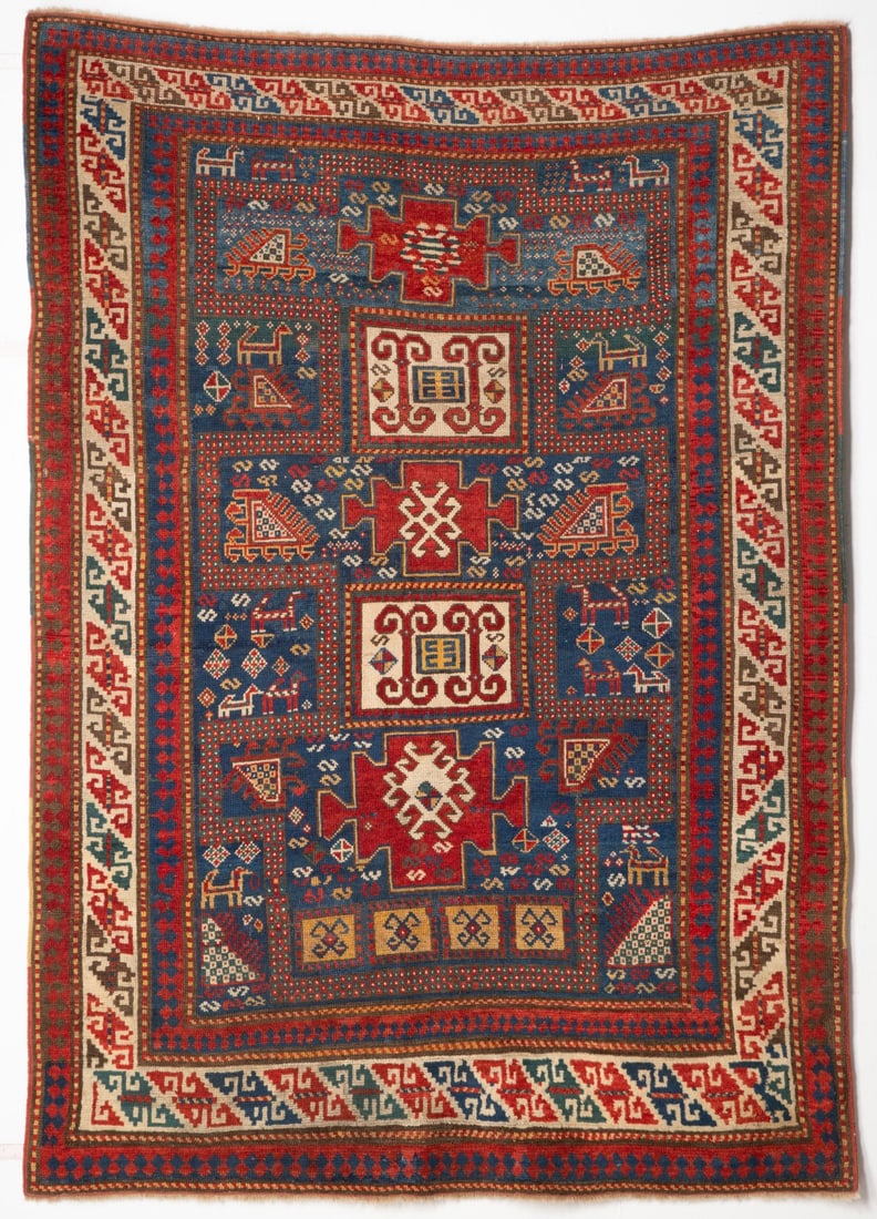 A FINE KARACHOPH KAZAK RUG, LAST QUARTER 19TH CENTURY (1 of 15)
