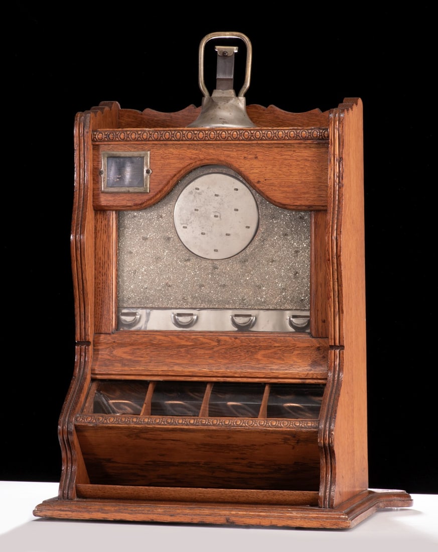 A FINE AND SCARCE CRACK-A-JACK COIN DROP GAME C. 1910 (1 of 18)