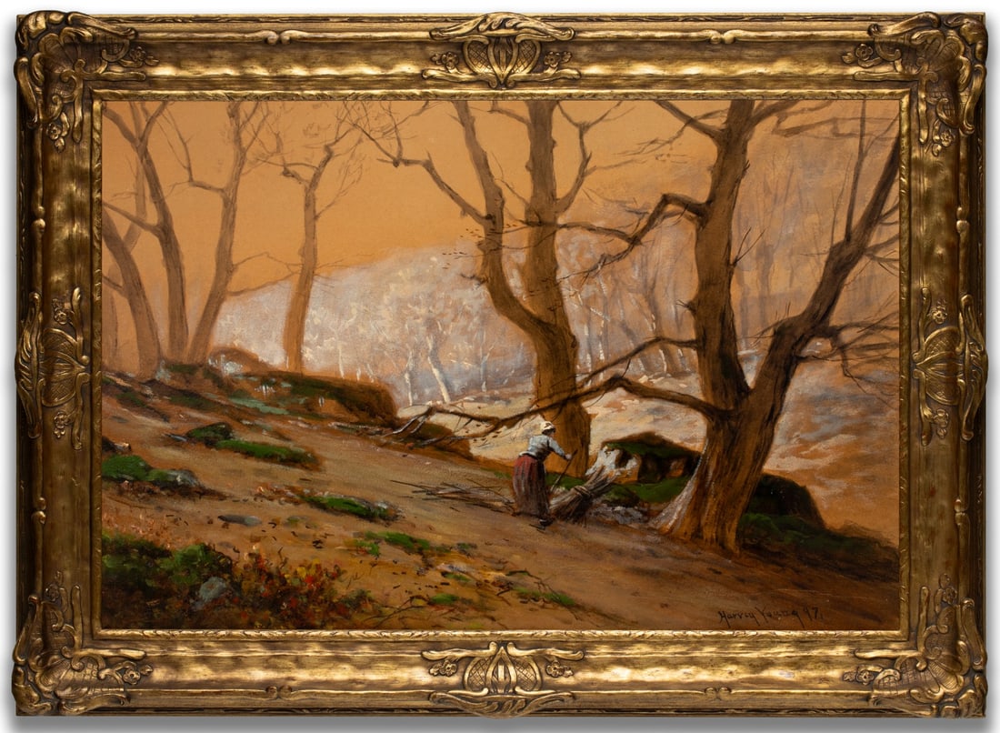 HARVEY OTIS YOUNG (1840-1901) WATERCOLOR WITH GOUACHE (1 of 20)