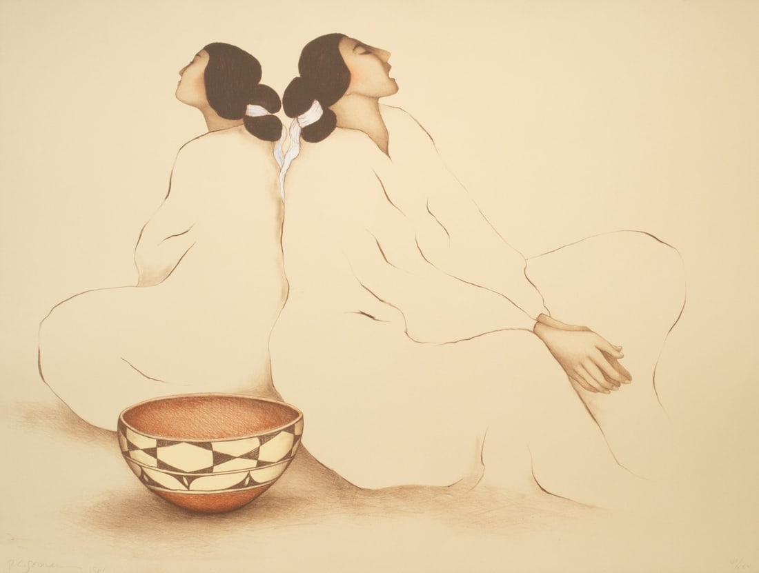 R.C. GORMAN (1932-2005) SIGNED ARTIST'S PROOF LITHO (1 of 20)