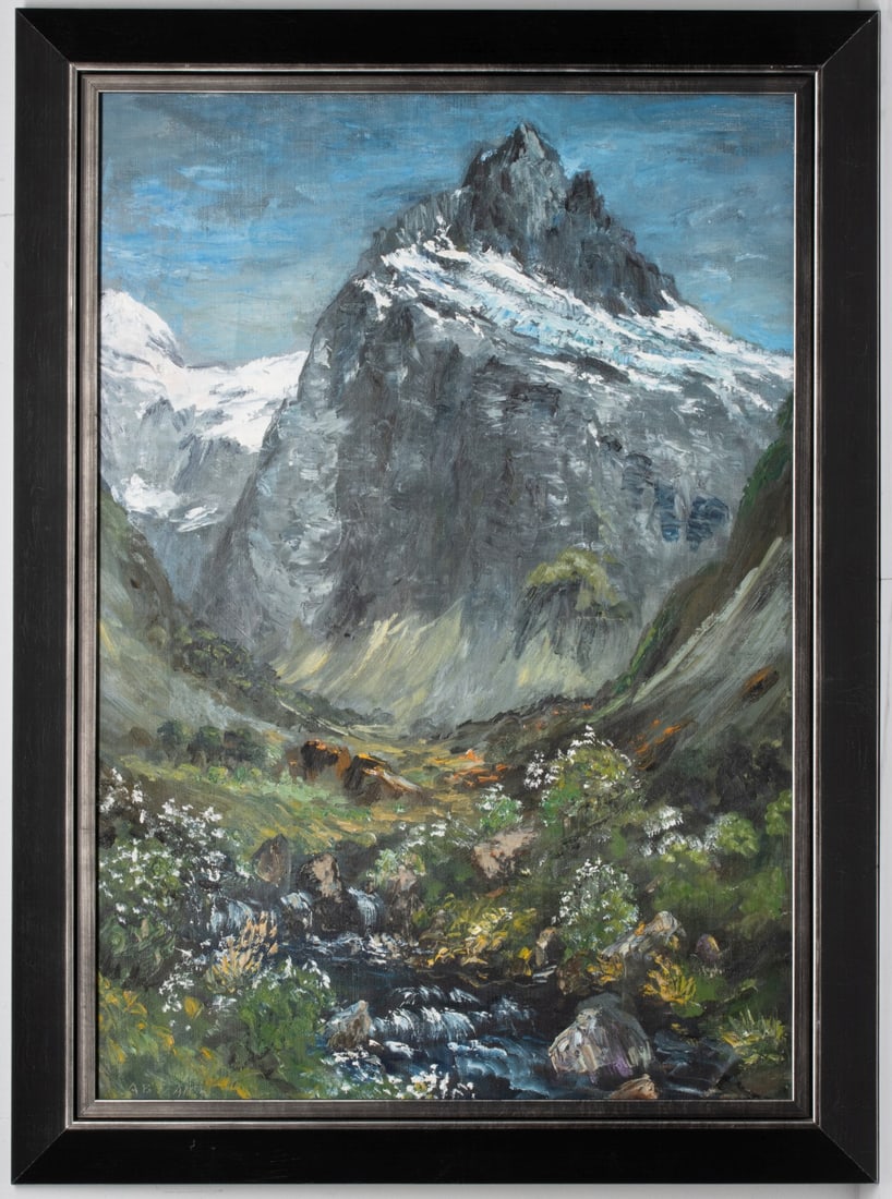 A.B. TEATER (1901-1978) OIL ON CANVAS (1 of 3)