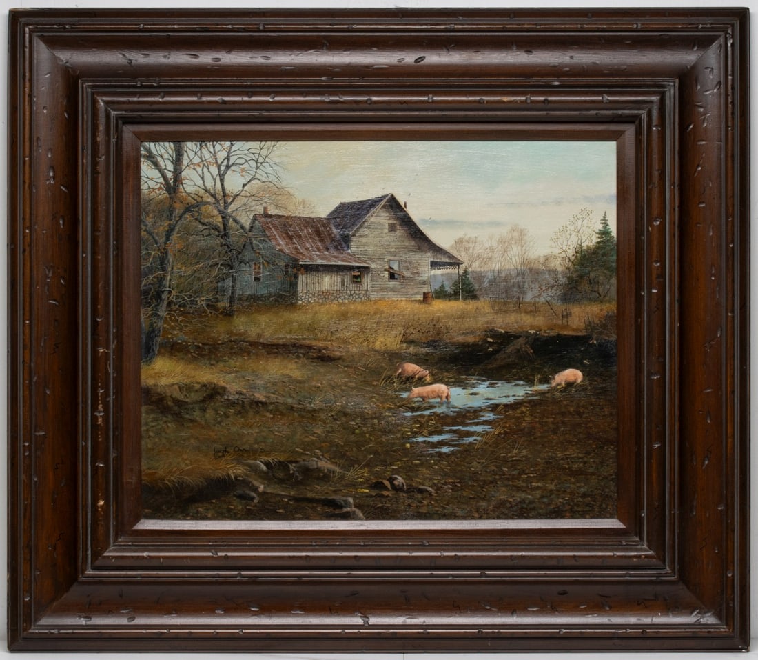 JOSEPH ORR (B. 1949) ACRYLIC ON PANEL (1 of 3)