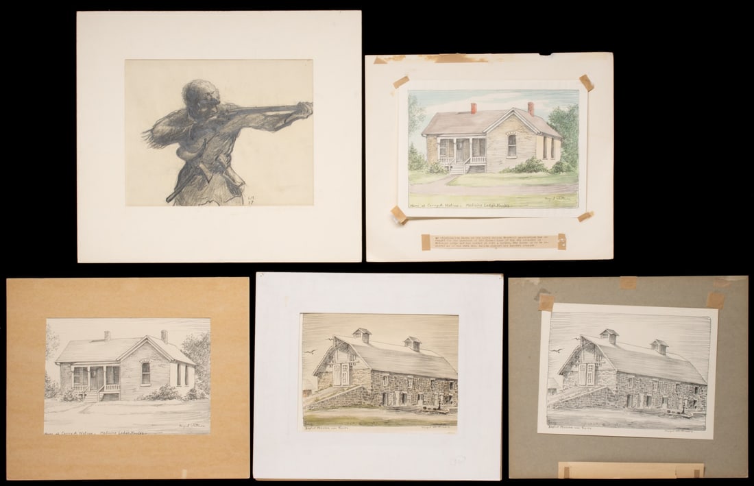 MARGARET WHITTEMORE (1897-1983) LITHOGRAPHS (4) (1 of 11)