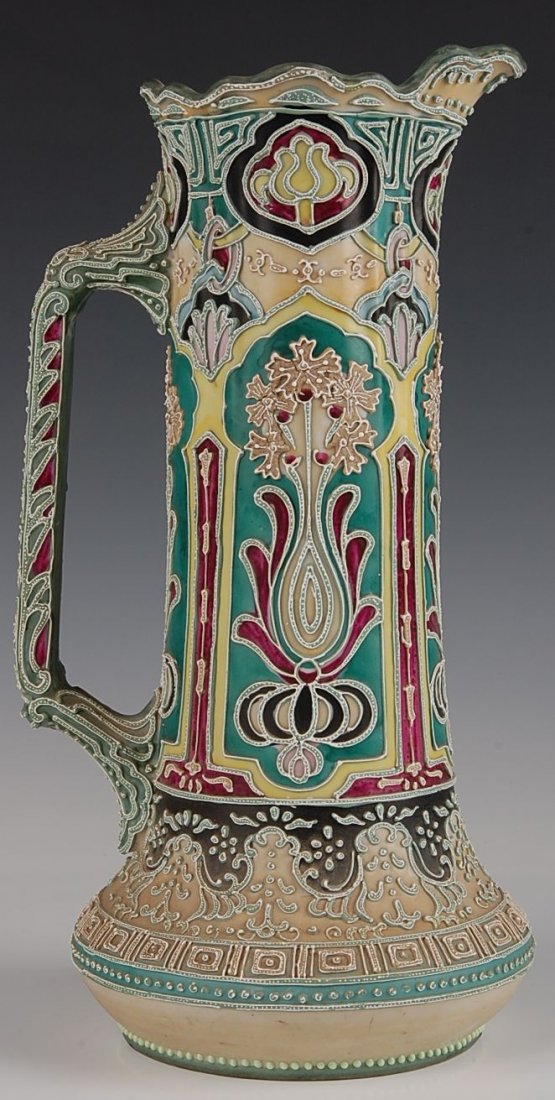 13-INCH NIPPON MORIAGE EWER: Measures 13.5 x 7 inches.