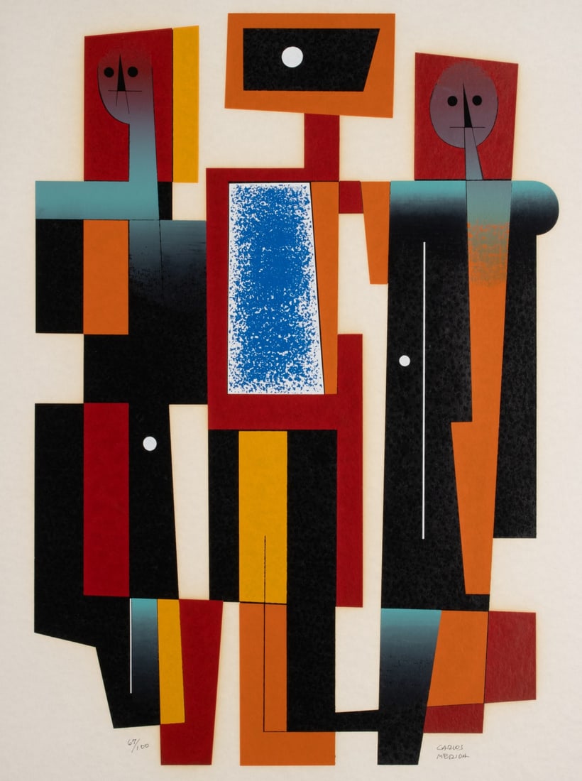 CARLOS MERIDA (1891-1984) SIGNED SERIGRAPH (1 of 5)