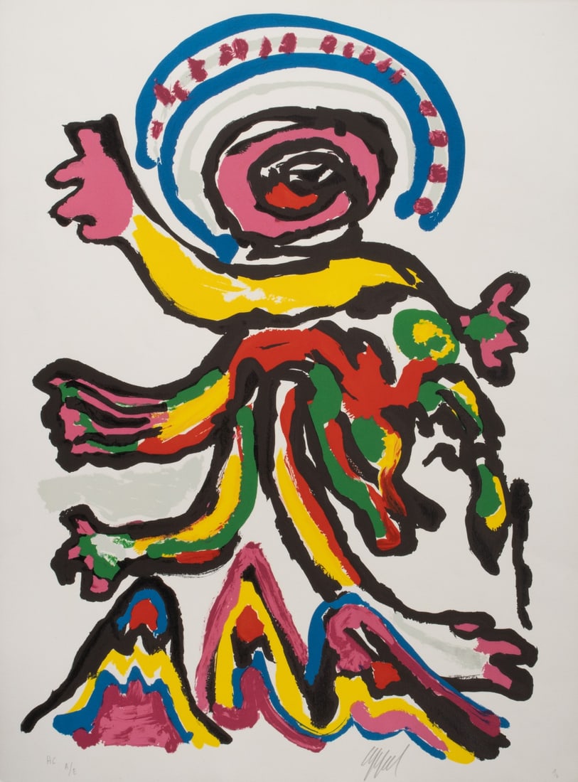 KAREL APPEL (1921-2006) ARTIST'S PROOF LITHOGRAPH (1 of 7)