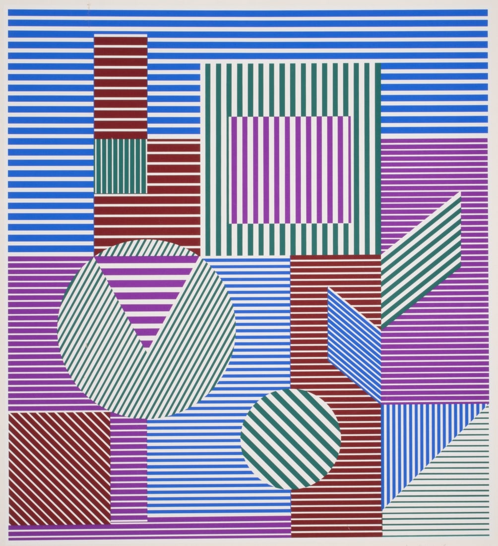 VICTOR VASARELY (1906-1997) PENCIL SIGNED SERIGRAPH (1 of 6)