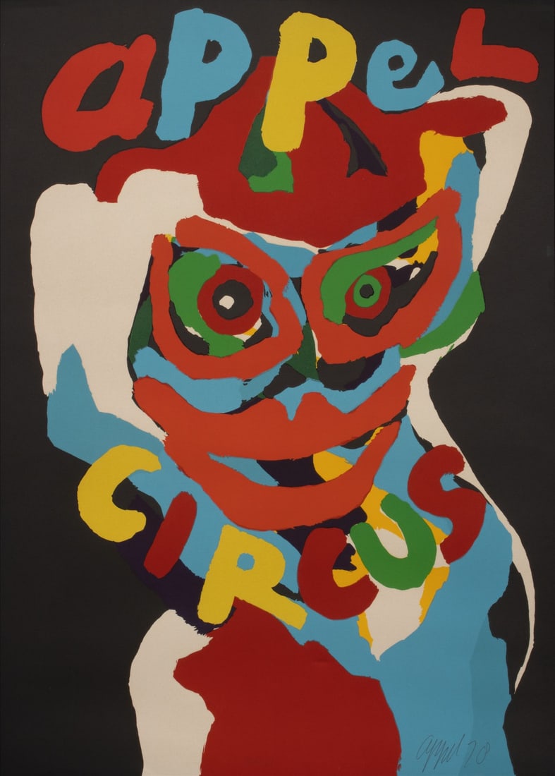 KAREL APPEL (1921-2006) PENCIL SIGNED LITHOGRAPH (1 of 5)