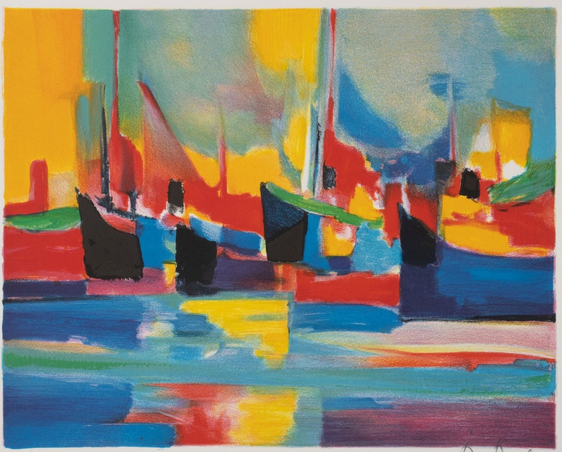 MARCEL MOULY (1918-2008) PENCIL SIGNED SERIGRAPH (1 of 5)