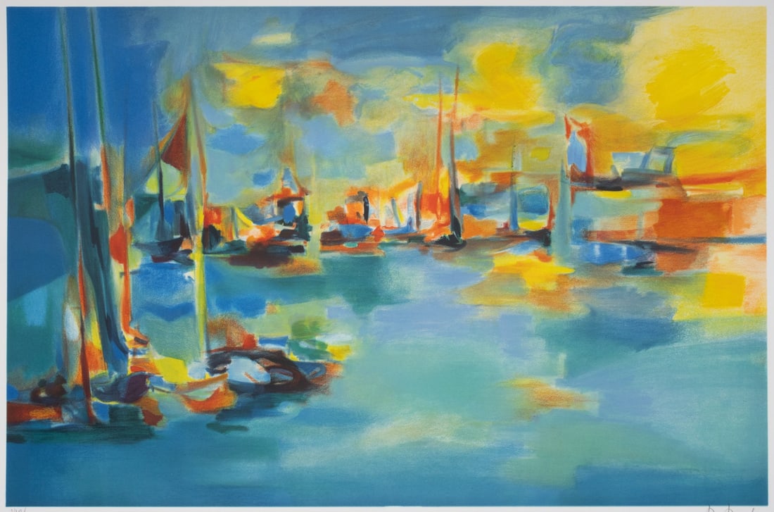 MARCEL MOULY (1918-2008) PENCIL SIGNED LITHOGRAPH (1 of 5)