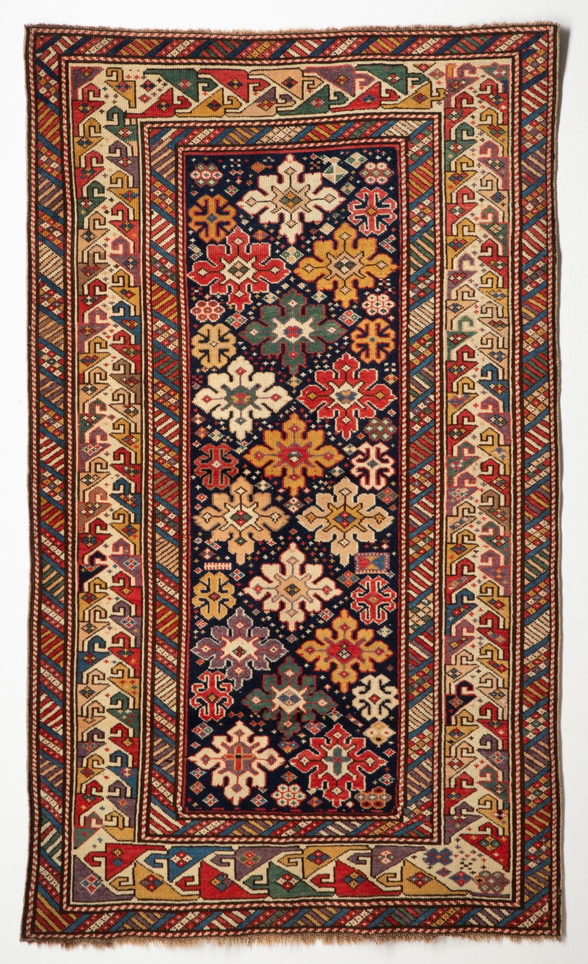 FINE SHIRVAN BLOSSOM RUG, 2ND HALF 19TH C (1 of 14)