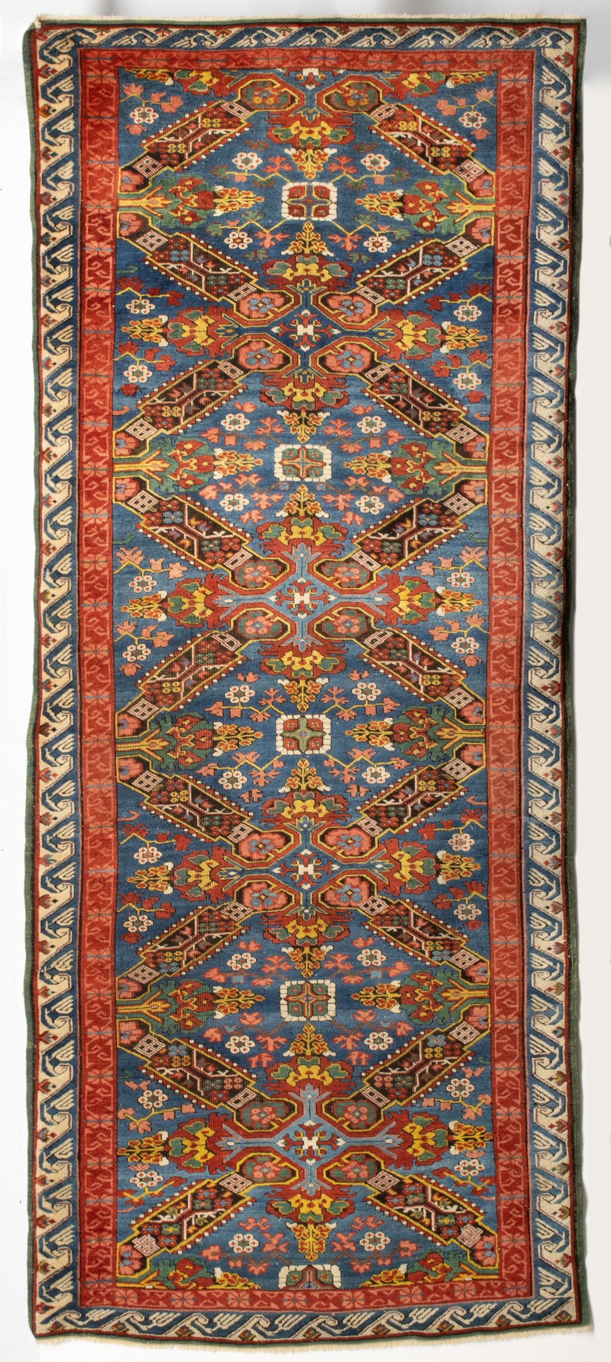 A FINE GOLLU CHICHI SEYCHOUR LONG RUG, CIRCA 1875 (1 of 18)