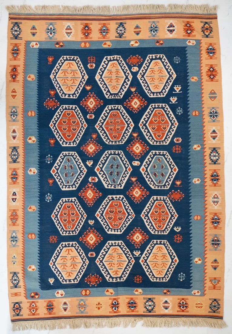 MODERN TURKISH KILIM, CENTRAL TURKIYE (1 of 4)