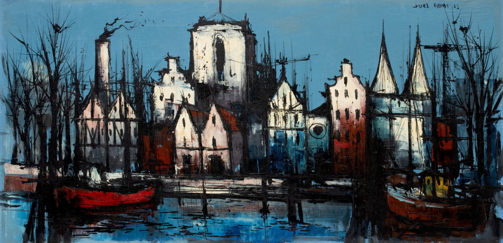 DIDIER GRANT (BORN 1934) OIL ON CANVAS (1 of 10)