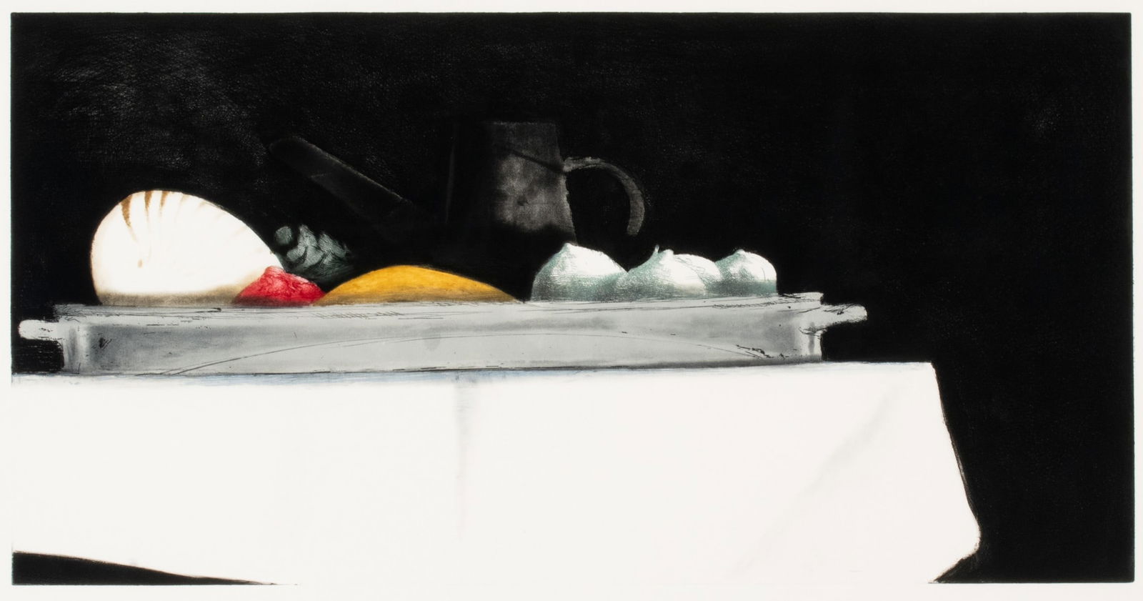 JULIO LARRAZ (B. 1944) ETCHING AND AQUATINT IN COLORS (1 of 16)