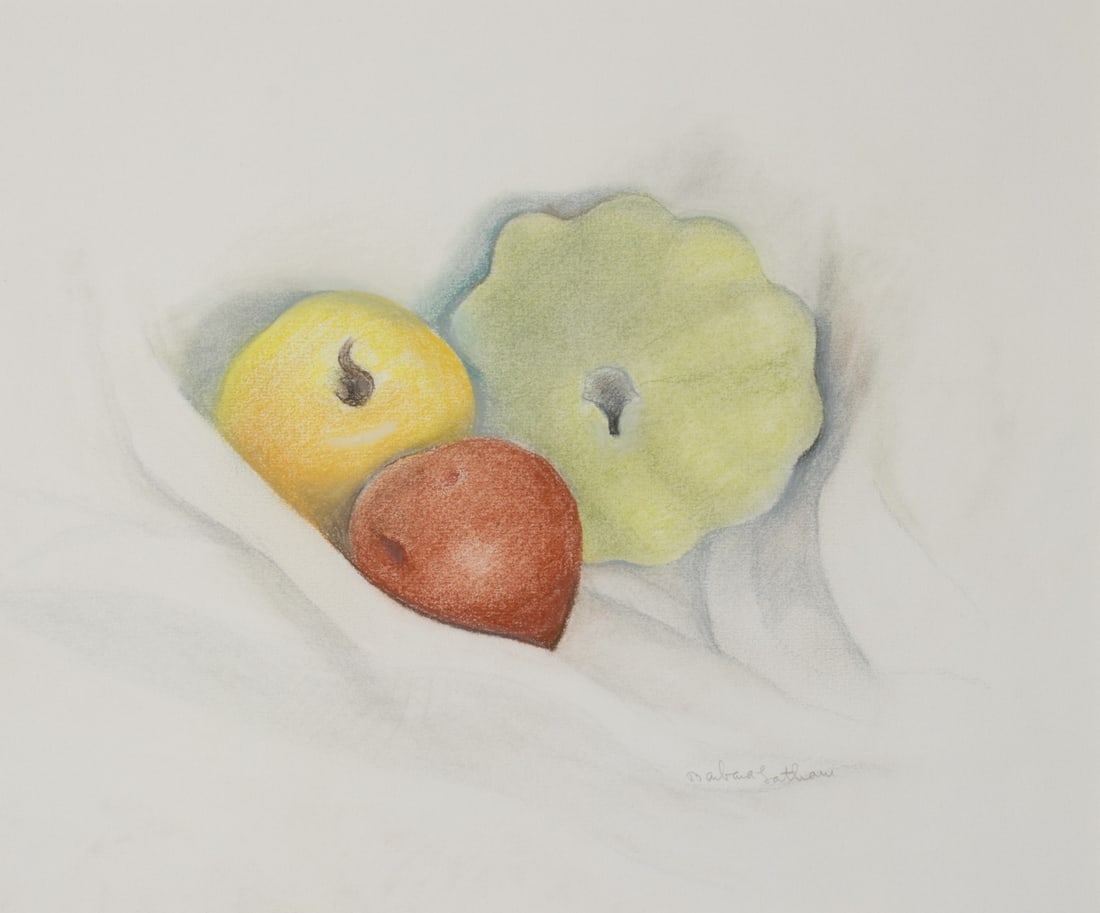 BARBARA LATHAM (1896-1989) PASTEL ON PAPER, EX MOFFETT (1 of 11)