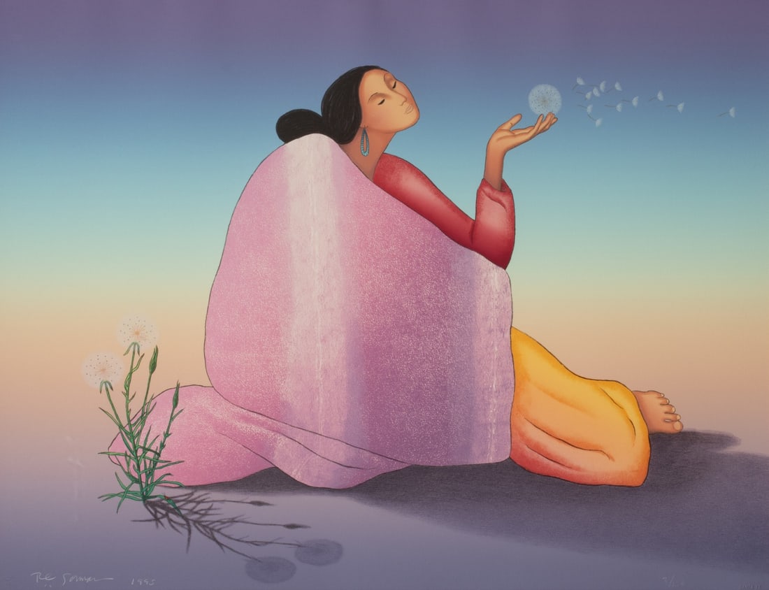 R.C. GORMAN (1931-2005) PENCIL SIGNED LITHOGRAPH (1 of 15)