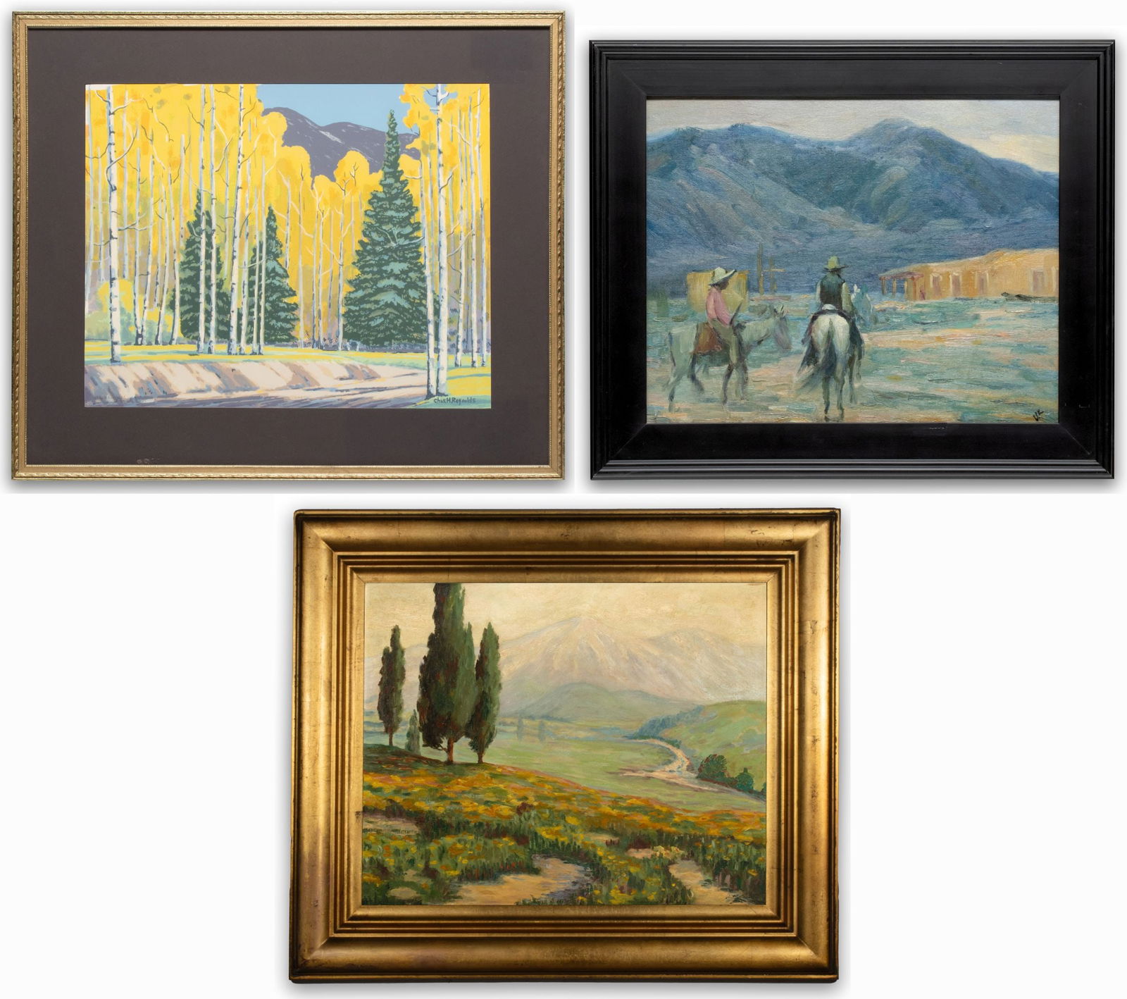 THREE LANDSCAPE VIEWS OF THE AMERICAN SOUTHWEST (1 of 20)