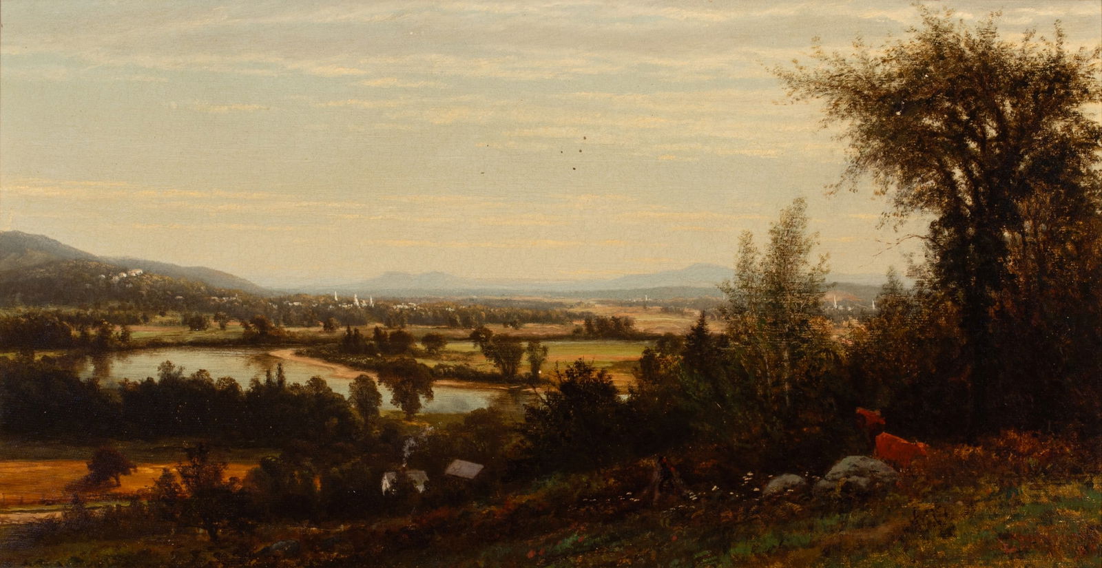 ATTRIBUTED TO EDWARD NICHOLS (1819-1871) OIL ON CANVAS (1 of 13)