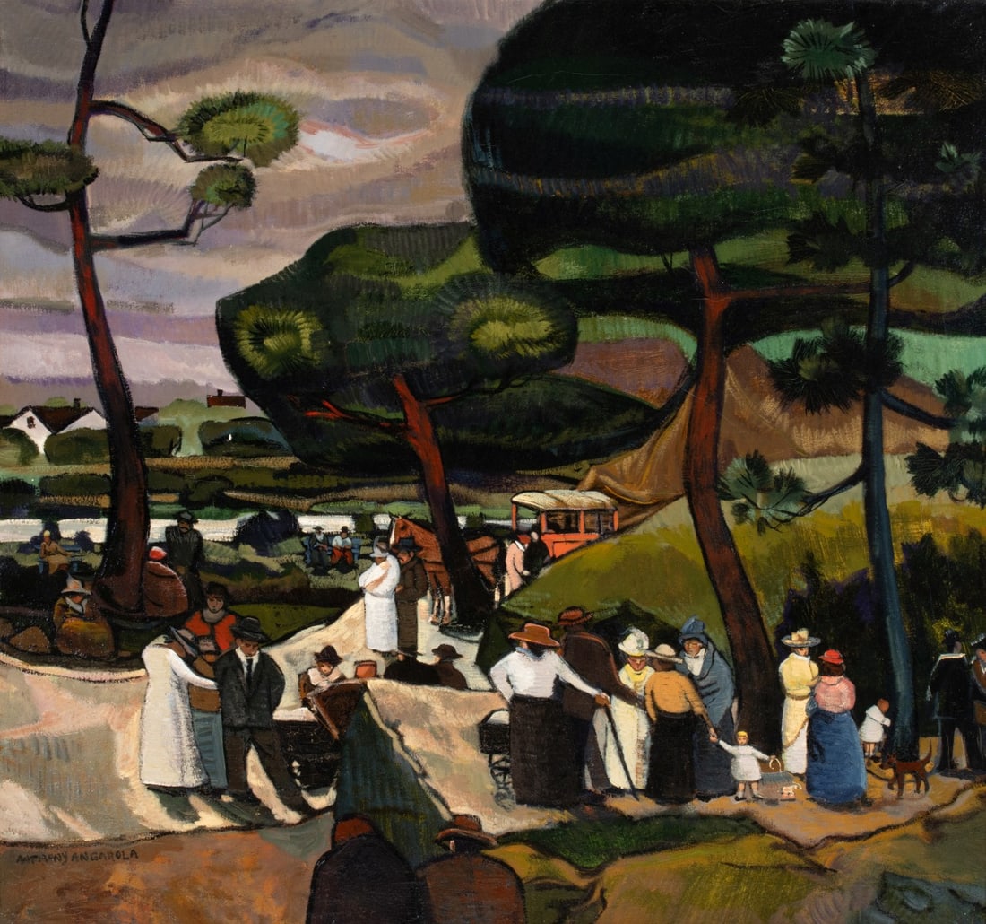 ANTHONY ANGAROLA (1893-1929) CHICAGO MODERNIST KC VIEW (1 of 19)