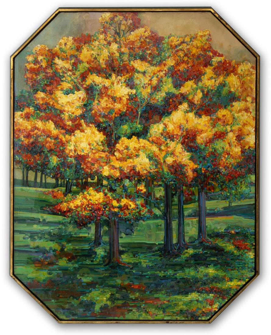 JERRY McKEEHAN (1938-2022) ACRYLIC ON CANVAS (1 of 15)