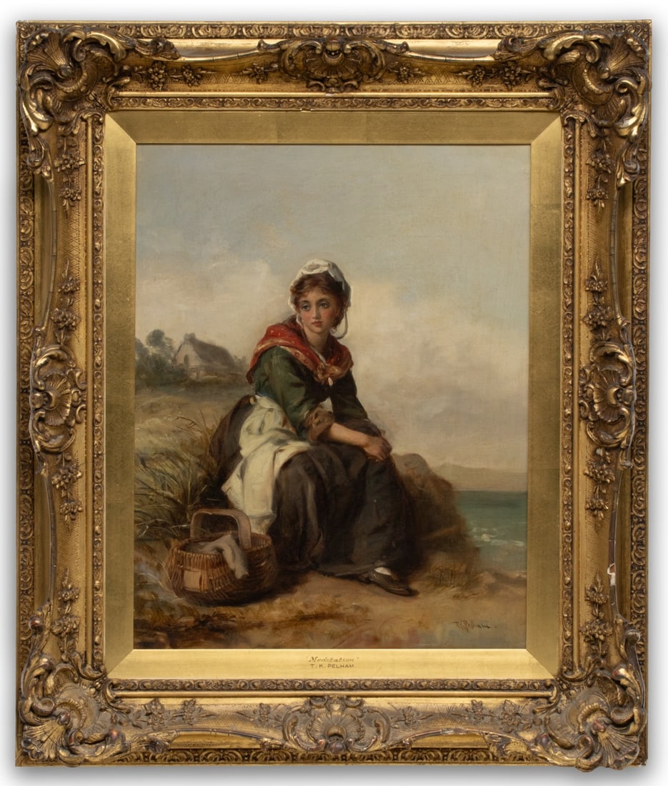 THOMAS KENT PELHAM (1831-1907) OIL ON CANVAS (1 of 11)